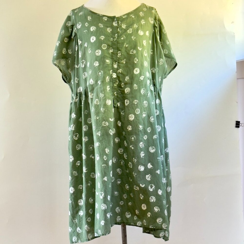 Oska Mini Dress Relaxed Fit Very Light Fabric One Size with Its Leggings